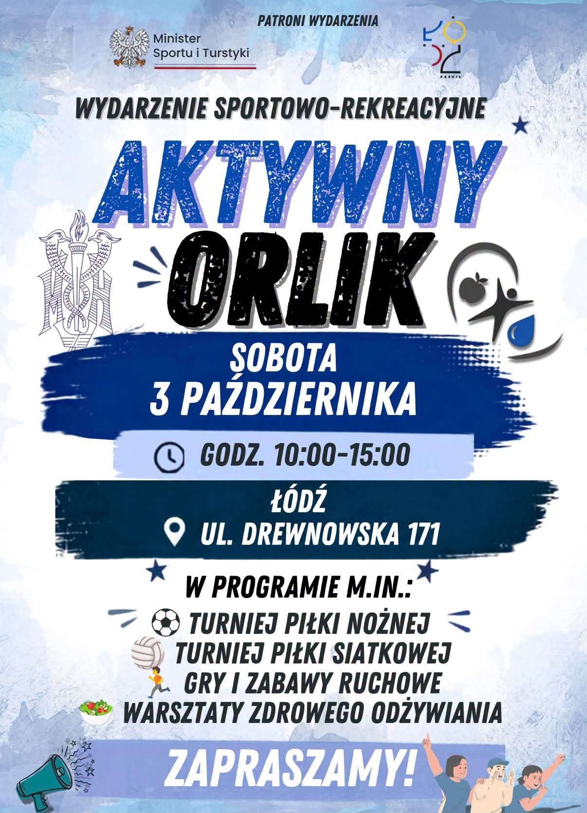 Aktywny orlik plakat