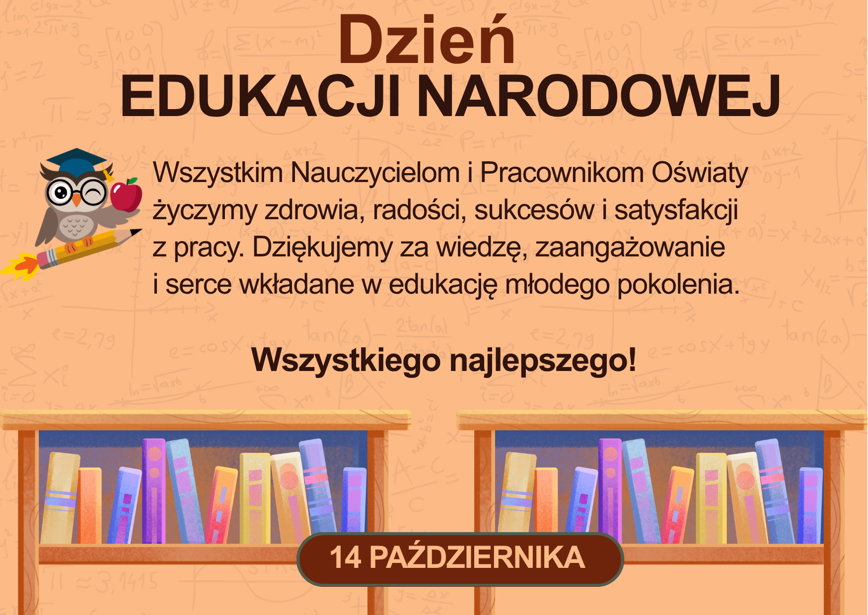 Życzenia na Dzień Edukacji Narodowej