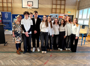 Klasa 2ate/r z wychowawczynią