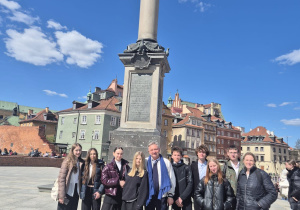 Uczniowie w Warszawie