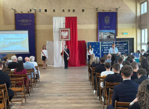 Uroczystość zakończenia klas V