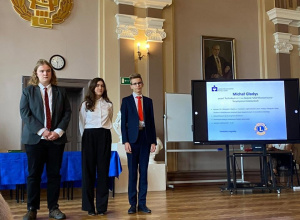 Uczeń ze stypendium