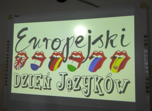 Plakat Europejski Dzień Języków