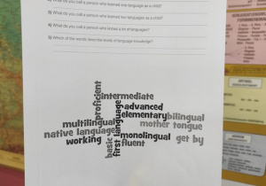 Materiały ze słownictwem tematycznym