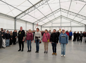 Wychowawcy klas pierwszych podczas obozu