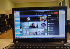 Zrzut z ekranu - Uczestnicy spotkania na Teams