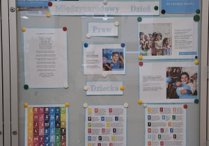 Gazetka szkolna z okazji Międzynarodowego Dnia Dziecka